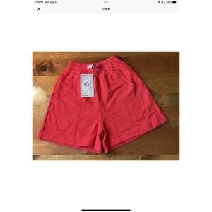 St. John Sport by Marie Gray- Red Shorts Size P (S) Stretch Vintage NWT